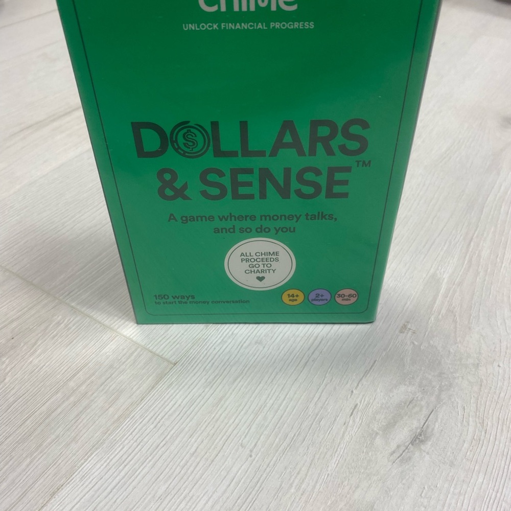 Dollars & Sense Card Game - Green